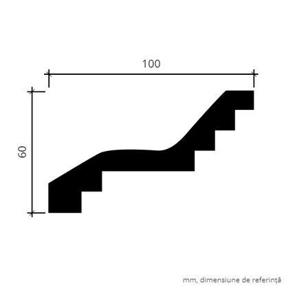 Cornisa FLEXIBILA 1.50.276