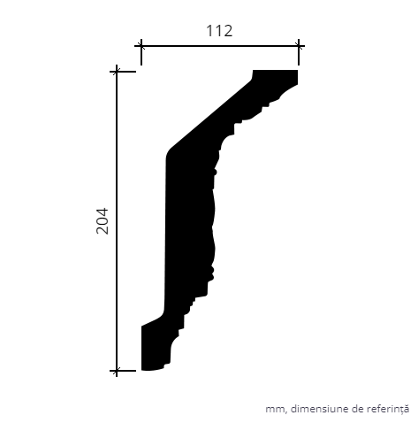 Cornisa FLEXIBILA 1.50.281