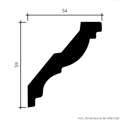 Cornisa FLEXIBILA 1.50.288