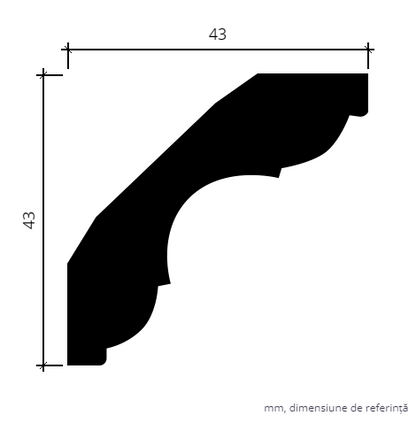 Cornisa FLEXIBILA 1.50.294