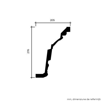 Cornisa POLIURETAN 1.50.504