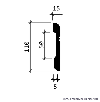 Plinta POLIURETAN 1.53.103