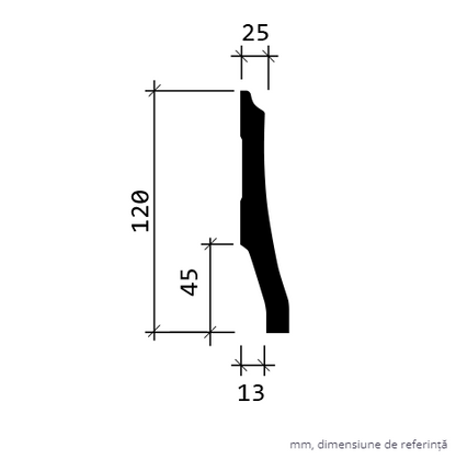 Plinta HARDEC 6.53.104