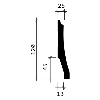 Plinta FLEXIBILA 1.53.104