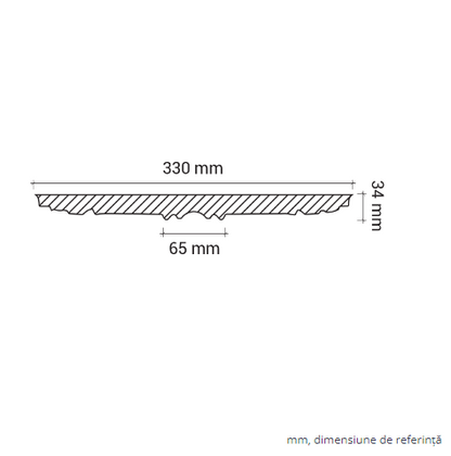 Ornament tavan 1.56.037