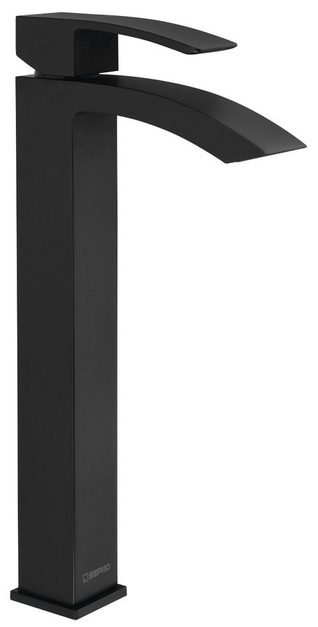 GINKO Baterie lavoar înaltă 25, negru mat