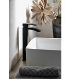 GINKO Baterie lavoar înaltă 25, negru mat