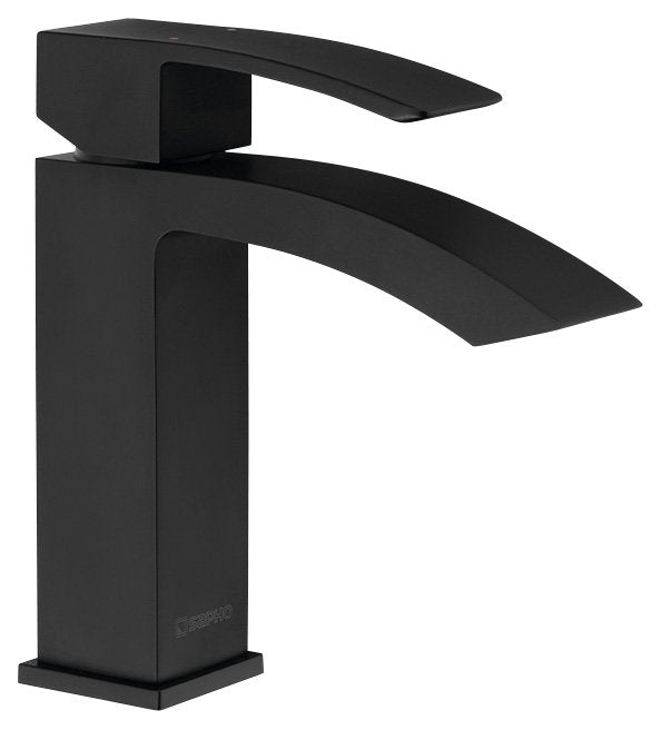 GINKO Baterie lavoar 25, negru mat