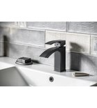 GINKO Baterie lavoar 25, negru mat