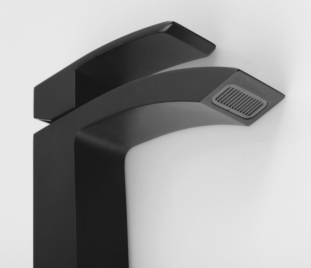 GINKO Baterie lavoar 25, negru mat