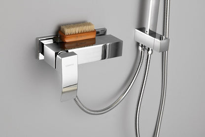 GINKO Baterie duș montaj pe perete, crom