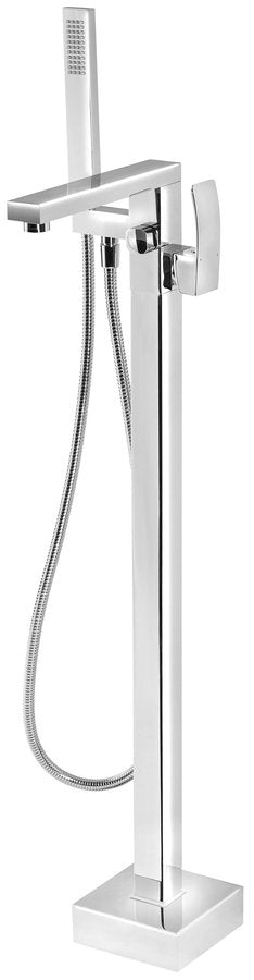 GINKO Baterie cadă pe pardoseală, crom