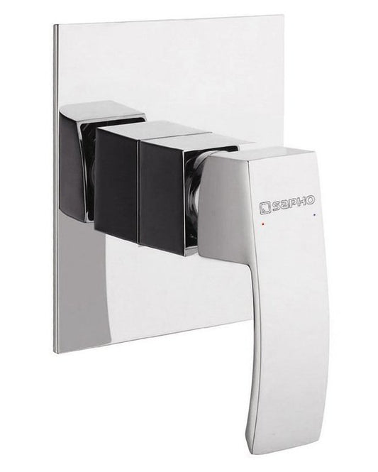 GINKO Baterie duș încastrată, 1 cale, crom