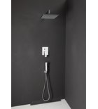 GINKO Set duș încastrat cu baterie monocomandă, 2 ieșiri, crom