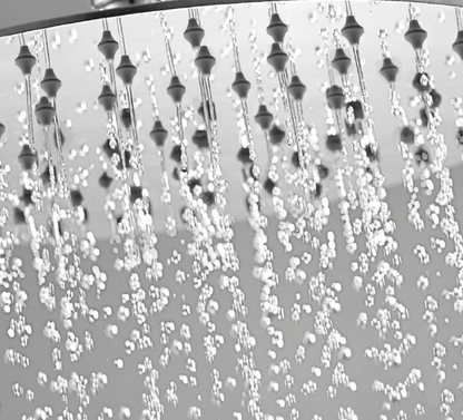 GINKO Set duș încastrat cu baterie monocomandă, 2 ieșiri, crom