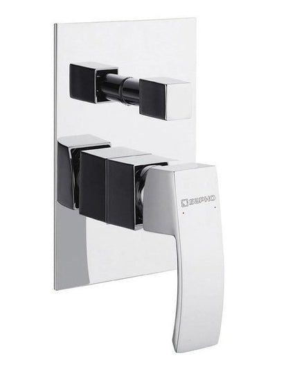 GINKO Baterie duș încastrată, 2 căi, crom