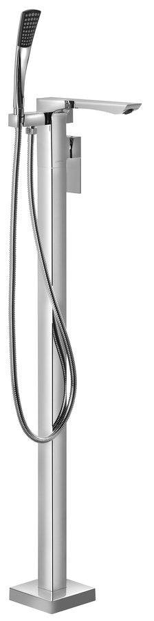 LATUS Baterie cadă freestanding, crom