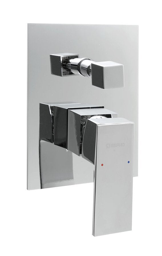 LATUS Baterie duș încastrată 2 căi, crom