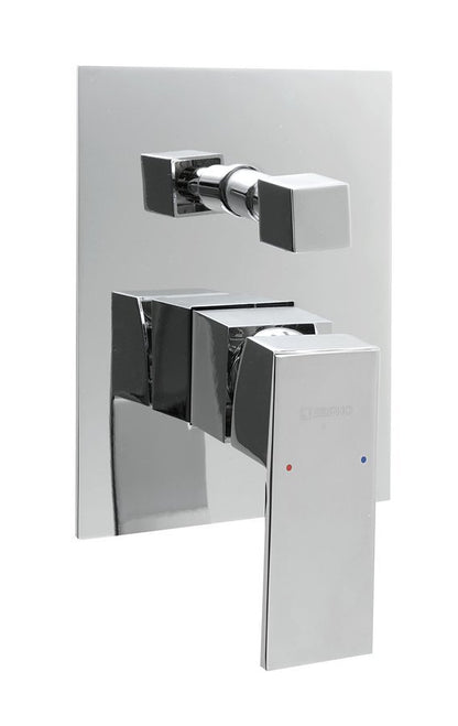 LATUS Baterie duș încastrată 2 căi, crom