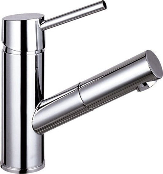 PARIS Baterie lavoar cu duș extractibil, crom