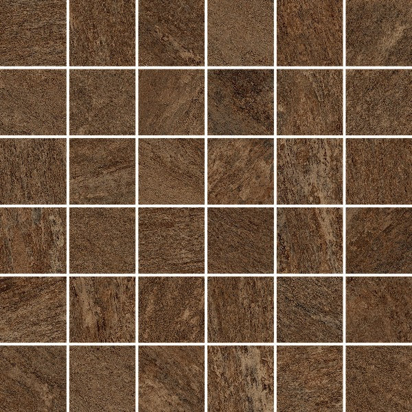 STONEROCK RUST STONE 4.7X4.7 MOSAICO RMV30.2X30.2