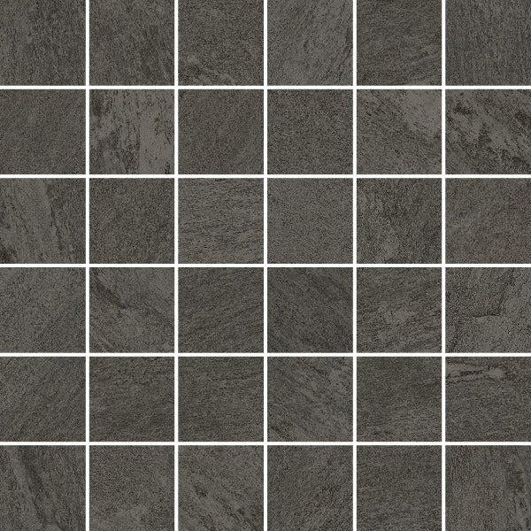STONEROCK BLACK STONE 4.7X4.7 MOSAICO RMV30.2X30.2