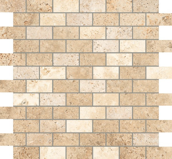 AURUM EBUR/NUX MOSAICO 5x2  30X30