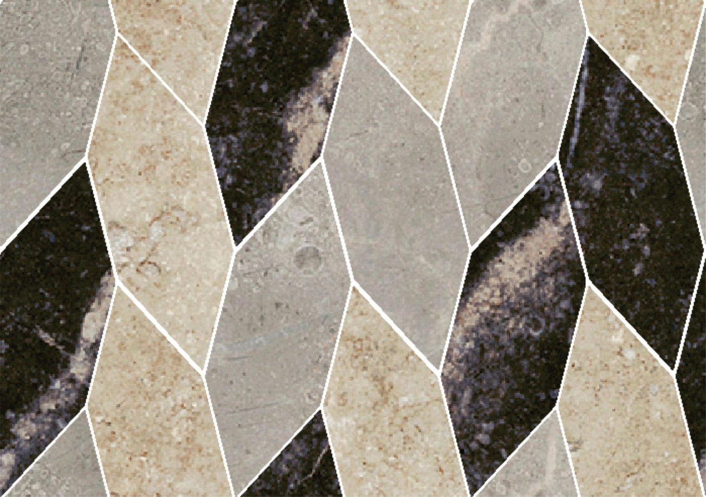 CONTACT MIX BLACK MOSAICO FASHION SEMILUCIDO RMV29.8X21