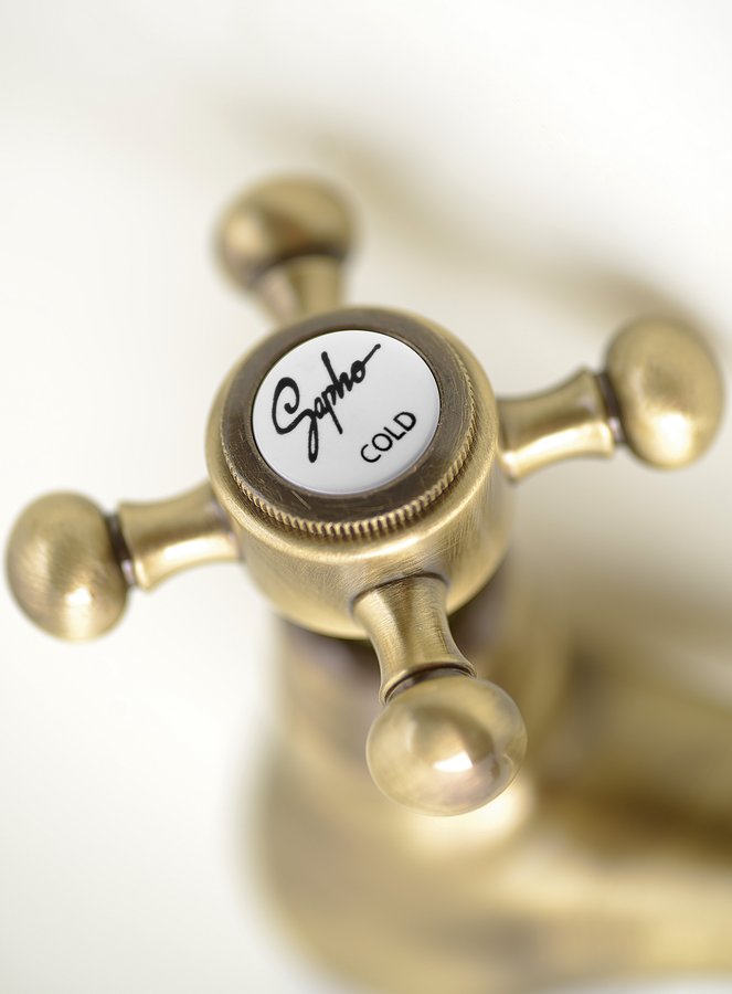 ANTEA Baterie lavoar apă rece, bronz