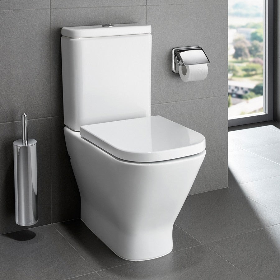 Vas WC pe pardoseala The Gap 35x60 cm evacuare orizontala sau verticala, lipit de perete