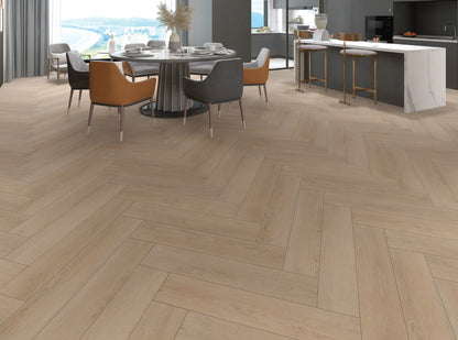 SPC WOOD  OAK Cosy Beige Herringbone 5RW104HB