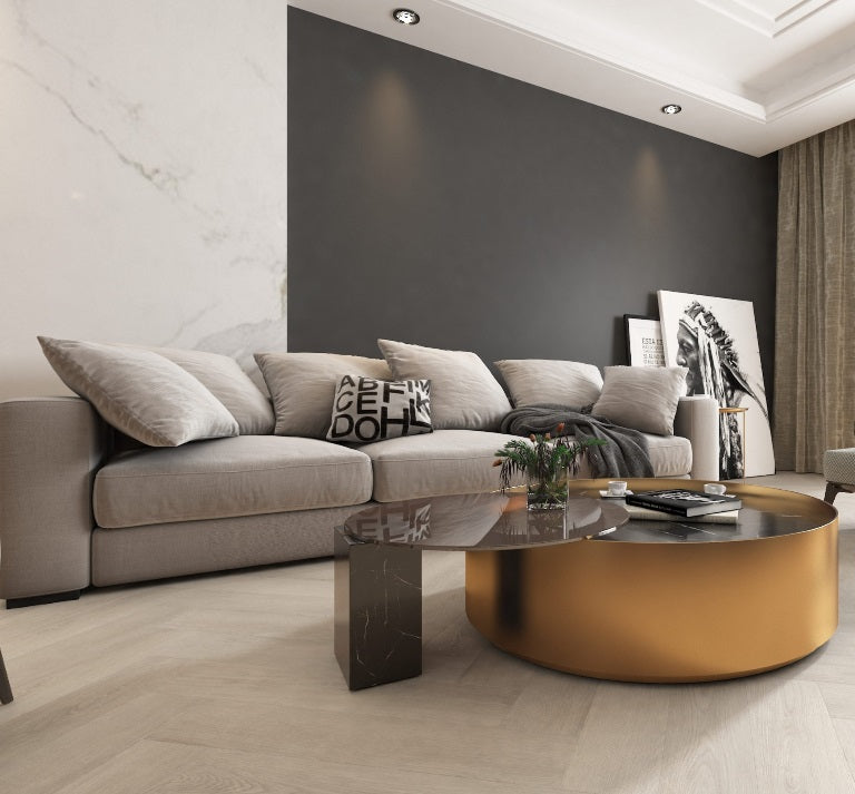 SPC WOOD  OAK Light Grey Herringbone 5RW105HB