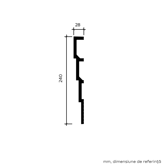 Panou decorativ RIFLAJ 6.59.805.280