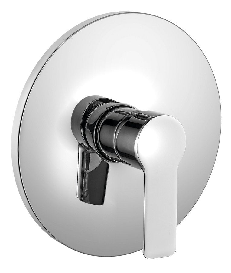 BARON Baterie duș încastrată, 1 ieșire, părți superioare, crom