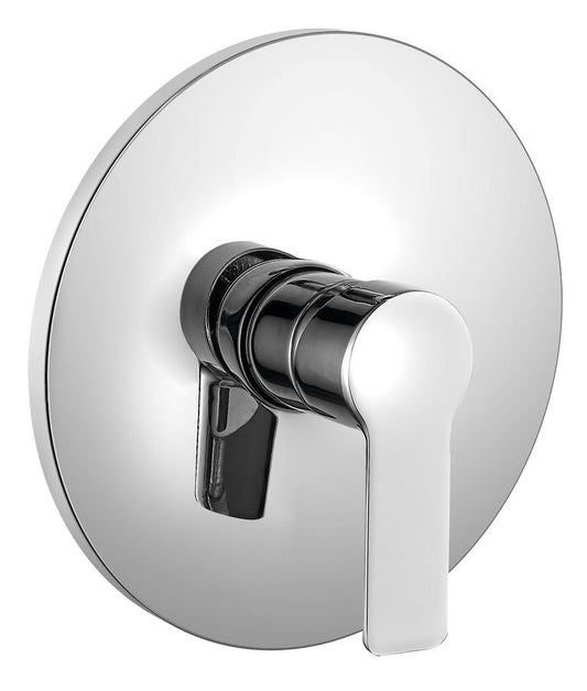 BARON Baterie duș încastrată, 1 ieșire, părți superioare, crom