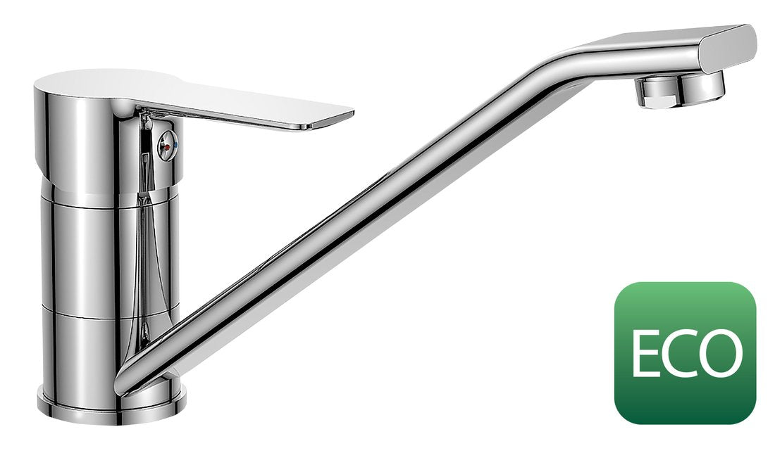 BARON Baterie bucătărie ECO 3,8 l/min, 186 mm, pipă rotativă, crom