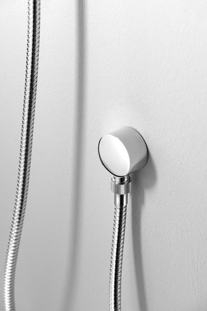 BARON Set duș încastrat cu baterie monocomandă, 2 ieșiri, crom