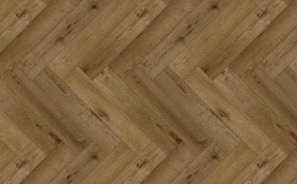 SPC WOOD de luxe OAK Cognac Herringbone 6RL 503 HR RMV130X210