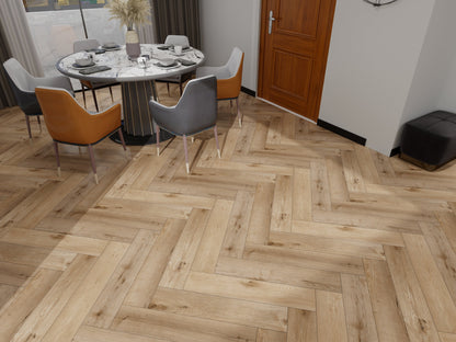 SPC WOOD de luxe OAK Champagne Herringbone 6RL505HB