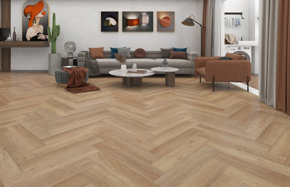 SPC WOOD OAK Sunset Herringbone 6RW401HB