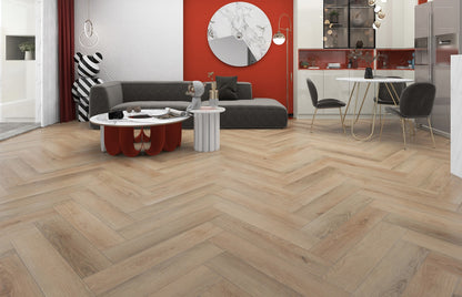 SPC WOOD OAK Thunder Herringbone 6RW404HB