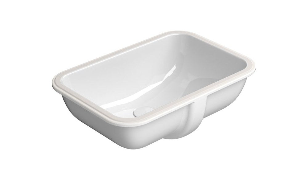 PURA/CLASSIC Lavoar ceramic sub blat 35x50cm, alb ExtraGlaze