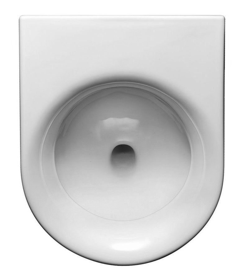 PURA COMMUNITY pisoar cu alimentare posterioară 31×61 cm, alb ExtraGlaze