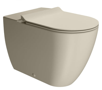 PURA WC combi, S-trap/P-trap, Swirlflush, 36x63cm, creta dual-mat