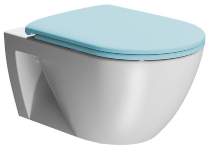 PURA Vas WC suspendat ECO, Swirlflush, 36x55cm, alb dual-mat