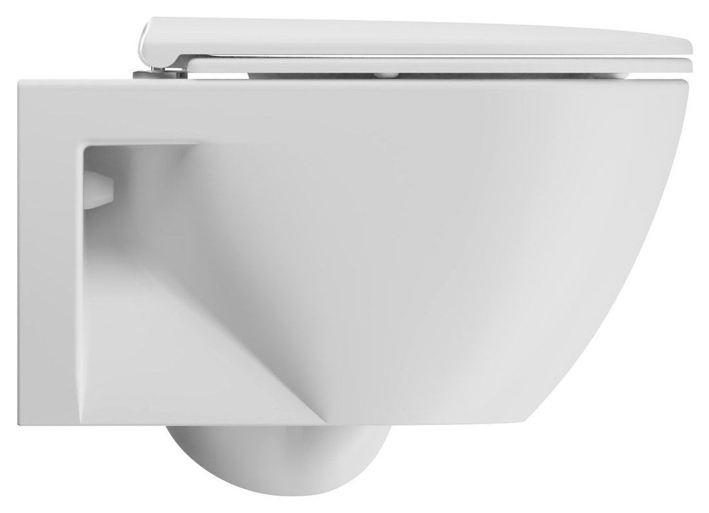PURA Vas WC suspendat ECO, Swirlflush, 36x55cm, alb dual-mat