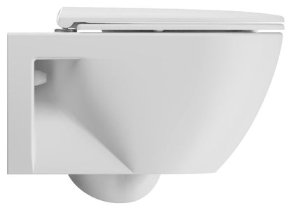 PURA Vas WC suspendat ECO, Swirlflush, 36x55cm, alb dual-mat