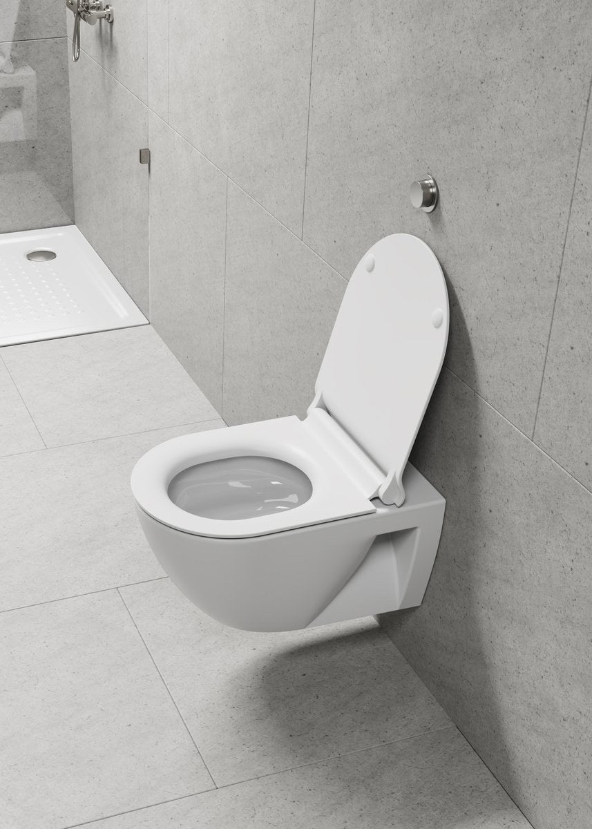 PURA ECO WC suspendat, Swirlflush, 36x55 cm, alb ExtraGlaze