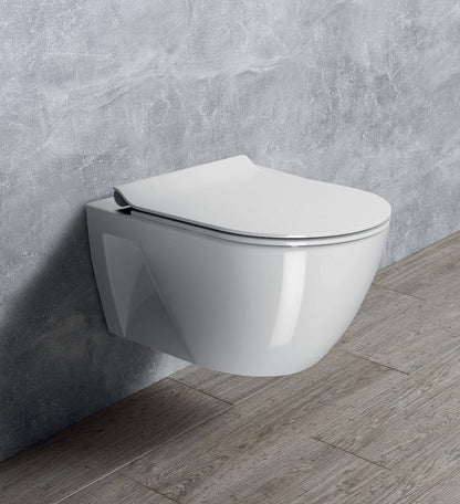 PURA ECO WC suspendat, Swirlflush, 36x55 cm, alb ExtraGlaze
