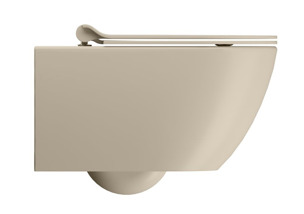 PURA vas WC suspendat, Swirlflush, 36×55 cm, creta dual-mat